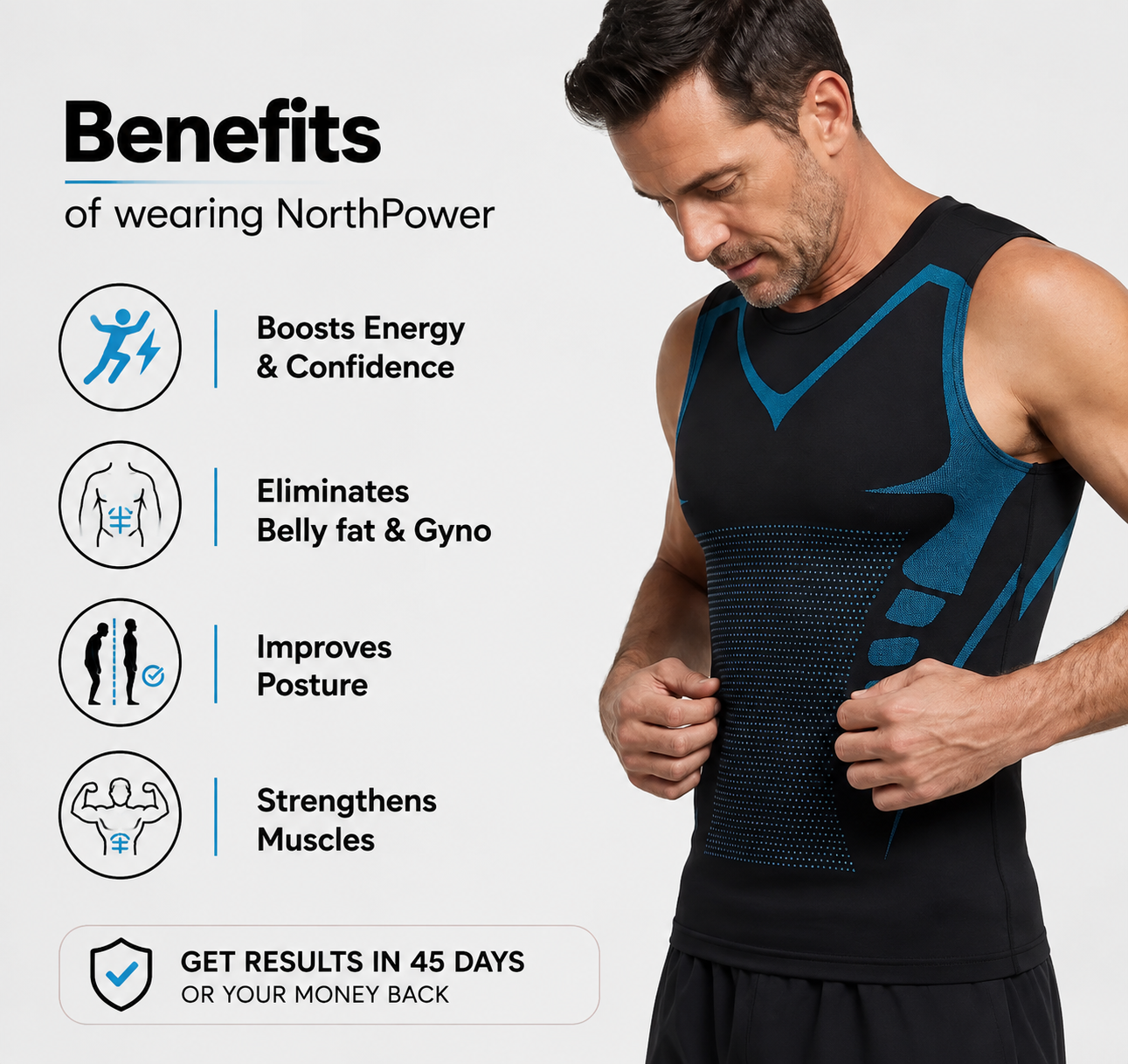 PowerNorth™ | Feel The Power of Confidence, Shape & Control